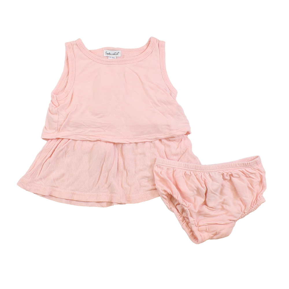 Splendid Girls Pink Dress size: 12-18 Months